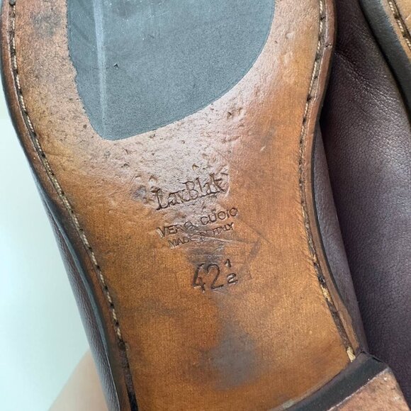 Harry Rosen Leather Loafers - Size 42.5 EU - Picture 7 of 8